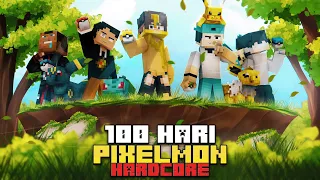 100 Hari di Minecraft Hardcore Pixelmon ( ft @no1ree @ItsSandwich @geloo )