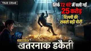 25 करोड़ की BIGGEST JEWELRY HEIST: दिल्ली की सबसे खतरनाक चोरी | True Crime 2D Animated Documentary