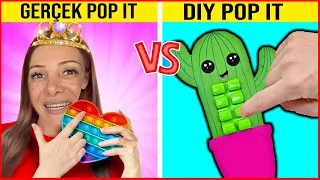 DIY POP IT KOLAY KENDİN YAP POP İT FIDGET İKİ MALZEME İLE TİKTOK POPIT TRADING Dobişko Tv