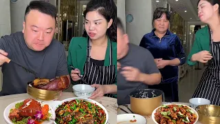 My selfish husband actually snatched my mother-in-law's braised pork. I want to teach him a lesson.