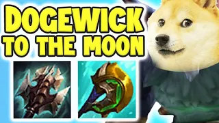 DOGEWICK TO THE MOON! THE NEWEST BUILD THAT WILL 100X YOUR LP GAINS! - League of Legends Gameplay