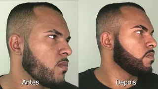Como aplicar tintura de barba e sobrancelhas masculinas usando henna para homens | Com a Lu Brandão