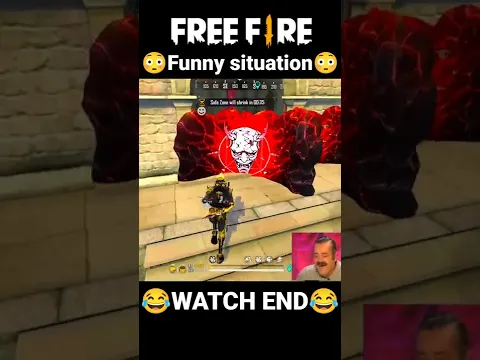 Funniest situation aaise kon chupta hai 🤣😂 - Garena free fire max #short