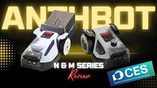 ANTHBOT N Series & M Series Robot Lawn Mowers at CES 2026 (No Mess, Fully Automated)