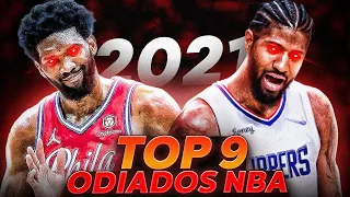Los 9 jugadores mas ODIADOS de la NBA