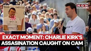 Exact Moment Of Charlie Kirk's Assassination Caught On Cam| How Trump Aide Was Shot Dead? Watch