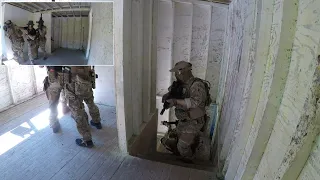 Clearing Building CQB Training