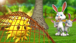 Rabbit The Hunter 3D Animated Hindi Moral Stories | JOJO TV Hindi Stories