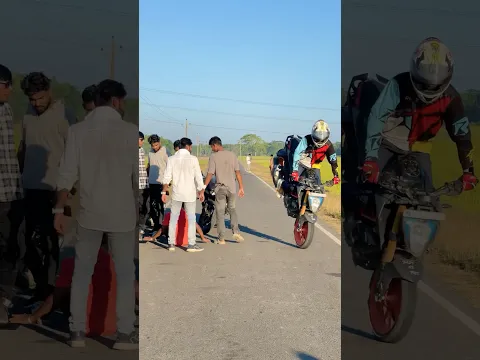 Ab Hat Laga Ke Dikha 😡 || Sumon Stunts🔥|| 2 Numberi #shorts #ktm