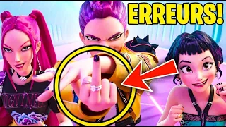 10 ERREURS d'ANIMATION Kpop Demon Hunters veut vous CACHER!