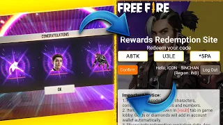 এসে গেছে নতুন Redeem Code -FREE FIRE