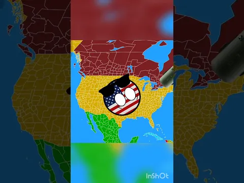 Соединённые Штаты Казахстана 😂 #countryballs #memes #kazakhstan #funny #animation