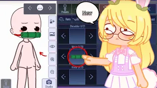 The bamboo thing in nezuko mouth on gachaclub and we didn't know / hack 😫