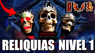 Como Desbloquear TODAS las Reliquias de Nivel 1 - Ashes of the Damned | BO7 Zombies