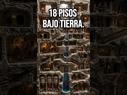 ¿Cómo fue REALMENTE construida Derinkuyu, la Ciudad Subterránea en 700a.C.?🏔️|Reconstrucción con IA