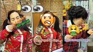 Minki Ka Popat Ho Geya 😲 Pagal Dokan Dar~  mini wood toy // woodworking art skill // hand crafts
