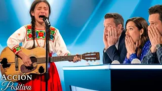 La humillaron por ser una indígena, pero les tapó la boca cuando cantó.