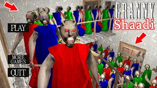 Playing as Granny vs *Evil Granny's Army Shaadi* vs Secret Door !! Gameplay Animation (p.20)