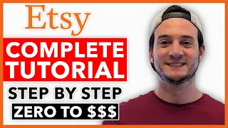 COMPLETE Etsy Tutorial For Beginners 2025 - How To Create A Profitable Etsy Store From Scratch