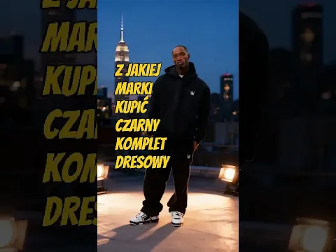 Z jakiej marki kupić czarny komplet dresowy❓