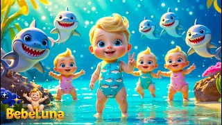 Baby Shark Kids Songs + More Baby Music Song 🌊 BebeLuna Nursery Rhymes & Kids Songs