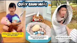 🤣 TỔNG HỢP SIÊU HÀI: Mèo Đường Bảo Quậy Tung Nhà & Ba Hậu Đậu Bị Phạt! 🐱💦