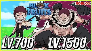 💠ใช้ผลโมจิตื่น ฟาร์มเวล 700 ถึง 1500 จะยากเเค่ไหน?👒ใน BLOX FRUITS ᴴᴰ