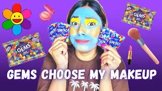 GEMS CHOOSE MAKEUP 😱🎨 #challenge #makeupchallenge #funny #makeup  #funnymakeup #shorts #missgarg