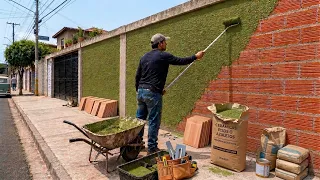SOLO MEZCLA ARGAMASA y PIGMENTO, ESTO CAMBIARA POR COMPLETO LA CONSTRUCCION