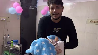 1 Day Baby Birthday Vlog | Ankush Saxena | Swati Shrivastav
