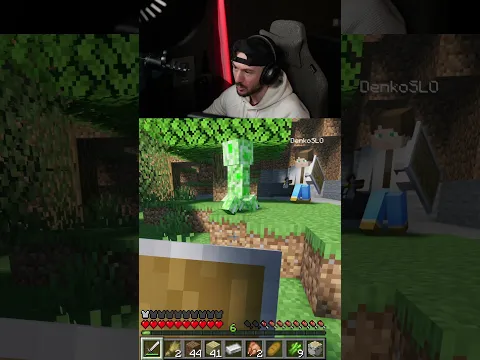 DENKO PRIPELJE POŠAST #minecraft