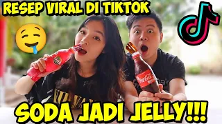UBAH MINUMAN SODA JADI JELLY YANG VIRAL DI TIKTOK! *nagih*