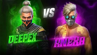 KNEXA Vs DEEPEX FF | 1vs1 Most Demanded & Awaited Match 🍷🗿