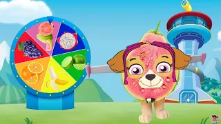 Personagens animados se transformam em frutas / Funny cartoon animation