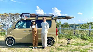 【リアルな日常】狭い軽自動車での普段の暮らし。