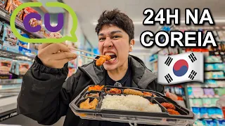 24h COMENDO NA LOJA DE CONVENIÊNCIA DA COREIA🇰🇷