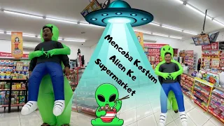 JAJAN KE SUPERMARKET PAKE KOSTUM ALIEN ‼️ #prank #alien