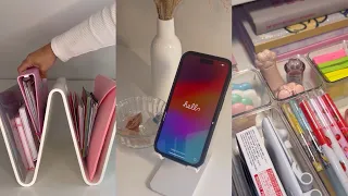 15min random organizing ASMR TIkTok compilation 🩷 refill & restock fridge, office drawers and more…