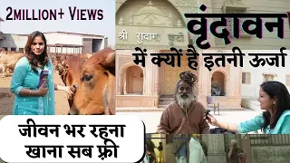 सुदामा कुटी दर्शन वृंदावन- Jahan Sab Kuch Free|| दामोदरदास बाबा असली साधु  ||भजन आश्रम - Vrindavan