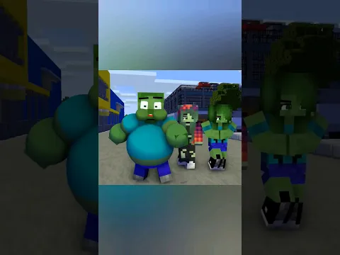 Monster School. A Fat Zombie Boy Love Story Minecraft Animation #minecraft #animation #gaming
