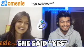 SHE SAID "YES" TO MARRYING ME ON OMEGLE 😍💍 | Vishwas Kaushik