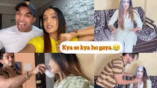 Pura besan Mujhpar gira diya☹️| Challenge Jeet gayi main🎉😍|| Nalla vlog ||