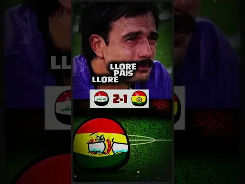 BOLIVIA QUEDO FUERA DEL MUNDIAL, aun no lo supero #COUNTRYBALL