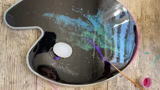 GODETE GALAXIA CON RESINA