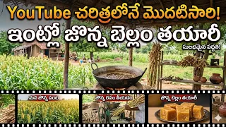 యూట్యూబ్ చరిత్రలోనే తొలిసారి🍛ఇంట్లోనే జొన్న బెల్లం😋తయారీ #foodvlog #vijayawada @ThagedheleyShots