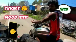 some bike rider make angry to another bike rider | mood off | TTF | Vasan bro |