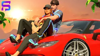 A DAY IN THE LIFE OF BUGHA and his FERRARI.. Fortnite