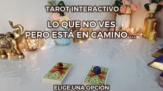 ✨Lo que No Ves pero Está en Camino 🙇🏻‍♀️ ⬅️ .... 💵🚶🏻‍♂️🕊️ 💕 Tarot Interactivo✨