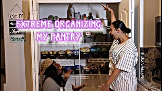 EXTREME ORGANIZING MY PANTRY HAUL 2023 !!!