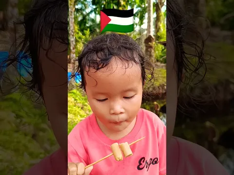 MAKAN SOSIS 4 BAHASA TERMASUK PALESTINA #shorts